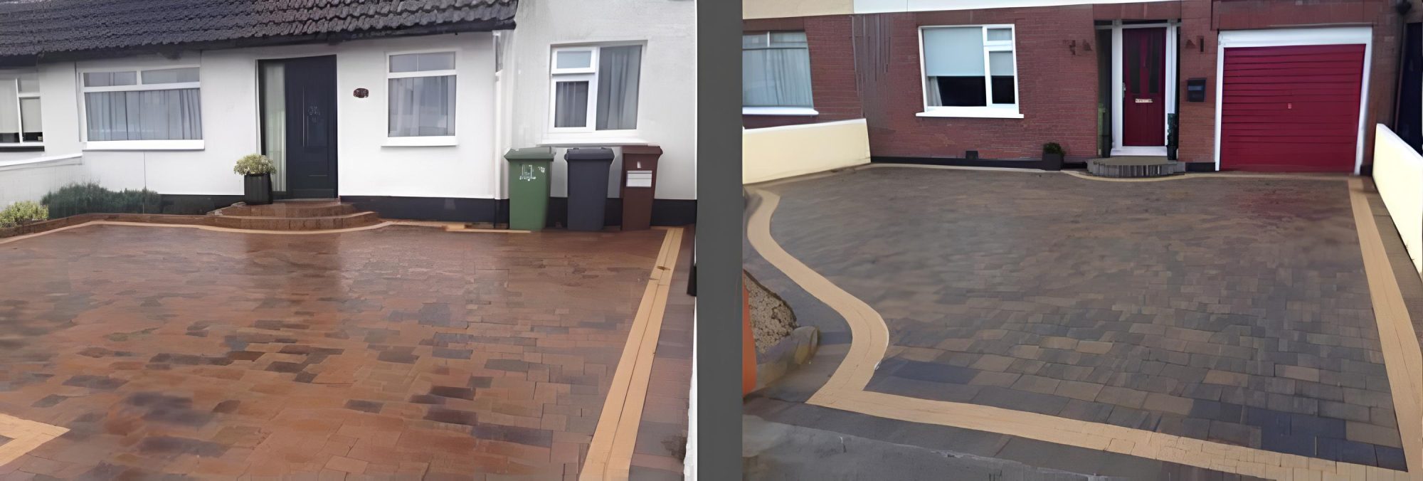 block paving before and after