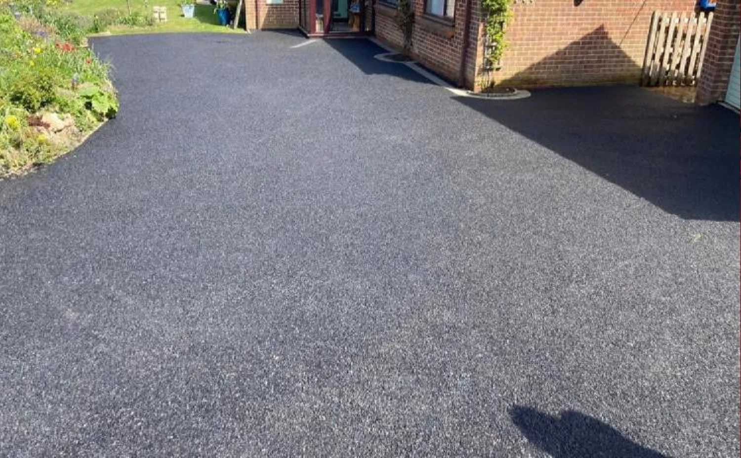tarmacadam driveway