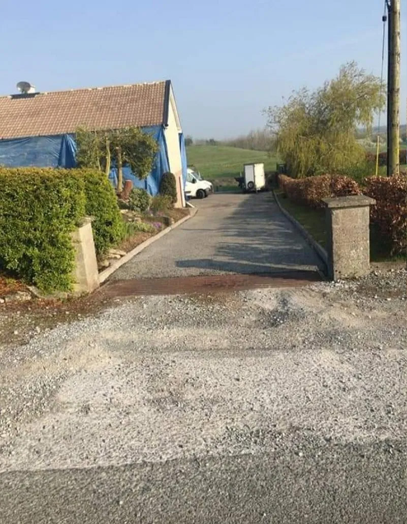 before tarmac application